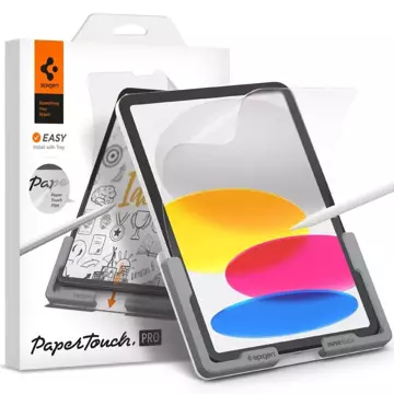 Folia ochronne Spigen Paper Touch Pro для Apple iPad 10.9 2022 MATTE CLEAR