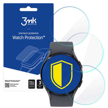 Glass Screen Protector x3 3mk Watch Protection Protector для Samsung Galaxy Watch 5 40 мм