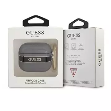 Guess GUA3HHTSK AirPods 3 обкладинка czarny/black Strap Collection