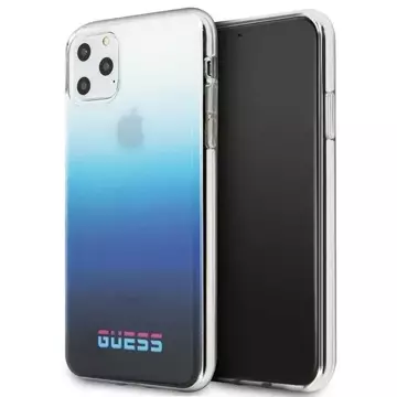 Guess GUHCN65DGCNA iPhone 11 Pro Max niebieski/градієнтний синій твердий чохол Каліфорнія