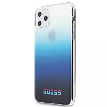 Guess GUHCN65DGCNA iPhone 11 Pro Max niebieski/градієнтний синій твердий чохол Каліфорнія