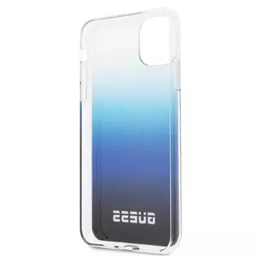 Guess GUHCN65DGCNA iPhone 11 Pro Max niebieski/градієнтний синій твердий чохол Каліфорнія