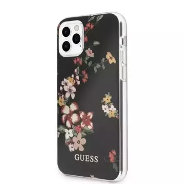 Guess GUHCN65IMLFL04 iPhone 11 Pro Max czarny/black N°4 Flower Collection