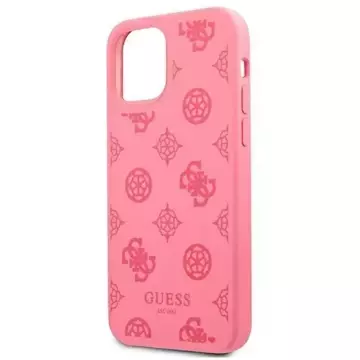 Guess GUHCP12LLSPEFU iPhone 12 Pro Max 6,7" fuksja/fushia жорсткий чохол Peony Collection