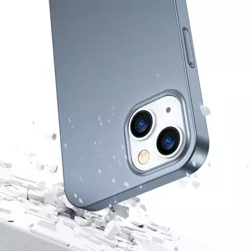 Joyroom 360 Full Case Cover для iPhone 13, задня та передня кришки, загартоване скло, сіре (JR-BP927, тьмяне)