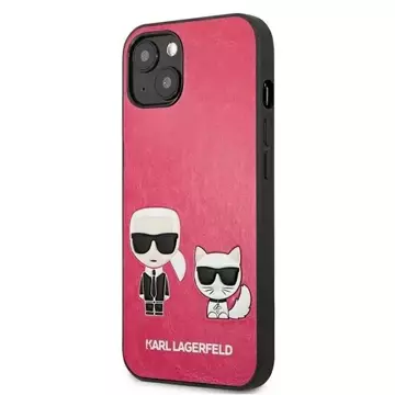 Karl Lagerfeld KLHCP13SPCUSKCP iPhone 13 mini 5,4" fuksja/fuchsia hardcase Ikonik Karl