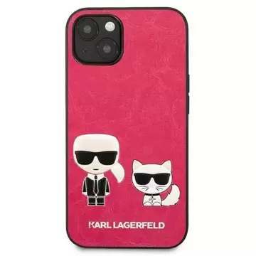 Karl Lagerfeld KLHCP13SPCUSKCP iPhone 13 mini 5,4" fuksja/fuchsia hardcase Ikonik Karl