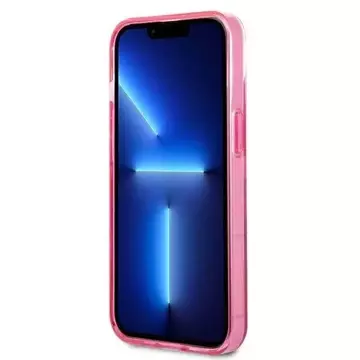 Karl Lagerfeld KLHCP13STGKCP iPhone 13 mini 5,4" жорсткий чохол рожевий / pink Gradient Ikonik Karl