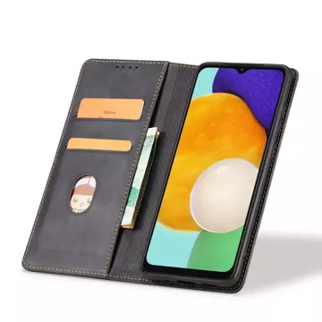 Magnet Fancy Case Чохол для Samsung Galaxy A13 5G Pouch Wallet Card Holder Black