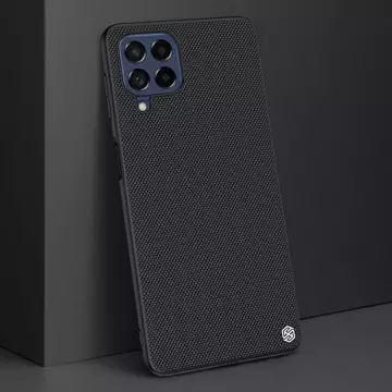 Nillkin Textured Case Міцний посилений чохол з гелевою рамкою і нейлоном на задній панелі Samsung Galaxy M53 5G чорний