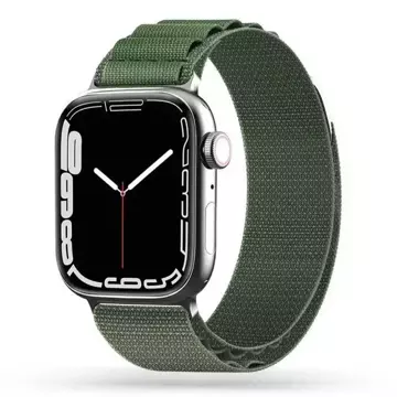 Nylon pro apple watch 4 / 5 / 6 / 7 / 8 / se / ultra (42 / 44 / 45 / 49 мм) військовий зелений