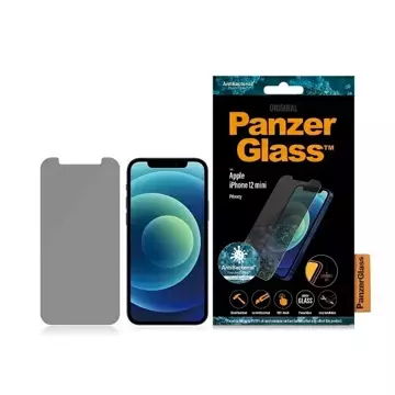 PanzerGlass Standard Super для iPhone 12 Mini Privacy Antibacterial