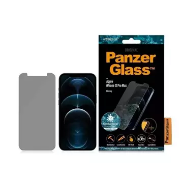 PanzerGlass Standard Super для iPhone 12 Pro Max Privacy Antibacterial