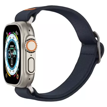 Pasek Spigen Fit Lite Ultra для Apple Watch 4 / 5 / 6 / 7 / 8 / se / ultra (42 / 44 / 45 / 49 мм) Темно-синій