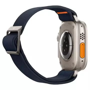 Pasek Spigen Fit Lite Ultra для Apple Watch 4 / 5 / 6 / 7 / 8 / se / ultra (42 / 44 / 45 / 49 мм) Темно-синій