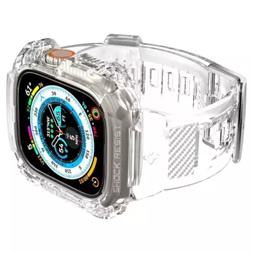 Pasek Spigen Rugged Armor "Pro" для Apple Watch Ultra (49 мм) Crystal Clear