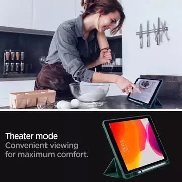 SPIGEN URBAN FIT IPAD 10.2 2019 / 2020 / 2021 MIDNIGHT GREEN