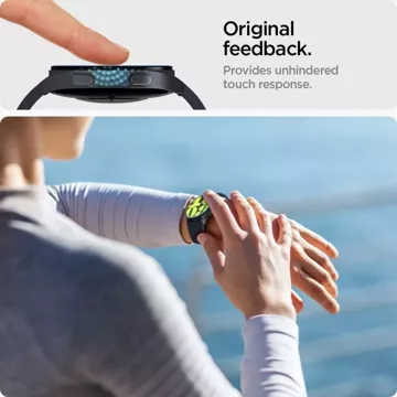 Spigen Glas.tR "Ez-Fit" загартоване скло 2 шт. для Samsung Galaxy Watch 7 (44 мм) прозоре