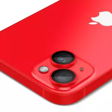 Spigen Optik.tr "Ez Fit" Camera Protector 2 шт. для Apple iPhone 14 / 14 Plus Red