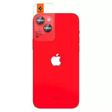 Spigen Optik.tr "Ez Fit" Camera Protector 2 шт. для Apple iPhone 14 / 14 Plus Red