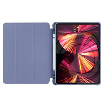 Stand Tablet Case Чохол Smart Cover для iPad Pro 11 '' 2021 з функцією підставки синій