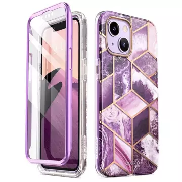 Supcase cosmo iphone 14 plus marble purple