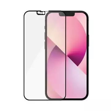 Szkło PanzerGlass E2E Microfracture для iPhone 13 Mini 5,4" CamSlider Swarovsky Case Friendly AntiBacterial czarny/black 2750