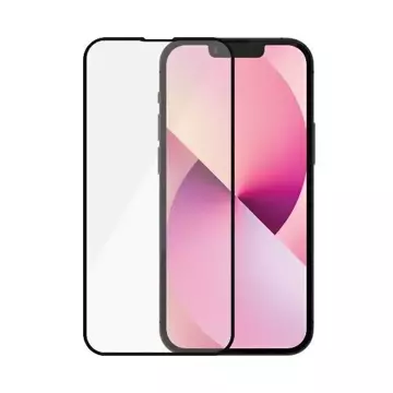 Szkło PanzerGlass E2E Microfracture для iPhone 13 Mini 5,4" Case Friendly AntiBacterial czarny/black Pro2744