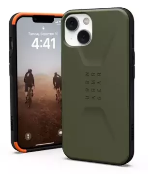 UAG Civilian - захисний чохол для iPhone 14 Plus (оливковий)