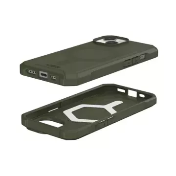 UAG Essential Armor Magsafe case - захисний чохол для iPhone 15 (оливковий)