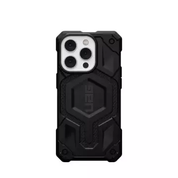 UAG Monarch - захисний чохол для iPhone 14 Pro Max сумісний з MagSafe (кевлар-чорний)