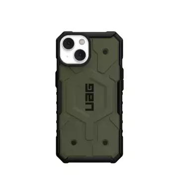 UAG Pathfinder - захисний чохол для iPhone 14 Plus сумісний з MagSafe (оливковий)