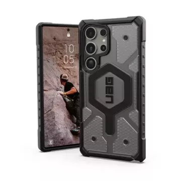 UAG Pathfinder Clear Magnet case - захисний чохол для Samsung Galaxy S24 Ultra 5G з вбудованим магнітним модулем (лід)