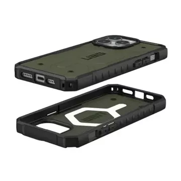 UAG Pathfinder Magsafe case - захисний чохол для iPhone 15 Pro Max (оливковий)