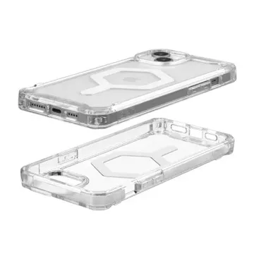 UAG Plyo MagSafe case - захисний чохол для iPhone 15 Plus сумісний з MagSafe (льодяно-білий)