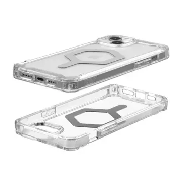 UAG Plyo MagSafe case - захисний чохол для iPhone 15 Plus сумісний з MagSafe (лід-срібло)