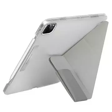 UNIQ Camden Tablet Case для iPad Pro 11" (2021) сірий/сірий скам'янілий Antimicrobial