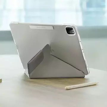 UNIQ Camden Tablet Case для iPad Pro 11" (2021) сірий/сірий скам'янілий Antimicrobial