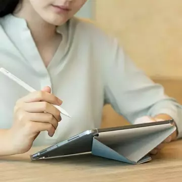 UNIQ Camden Tablet Case для iPad Pro 11" (2021) сірий/сірий скам'янілий Antimicrobial