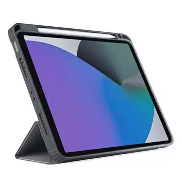 UNIQ etui Moven iPad Pro 12,9" (2021) Antimicrobial szary/вугільно-сірий