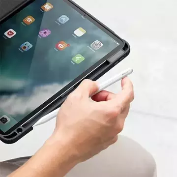 UNIQ etui Moven iPad Pro 12,9" (2021) Antimicrobial szary/вугільно-сірий