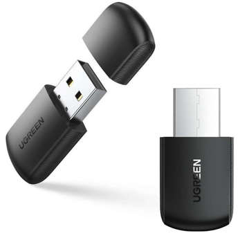 USB адаптер зовнішня мережева карта UGREEN CM448 2.4GHz Black