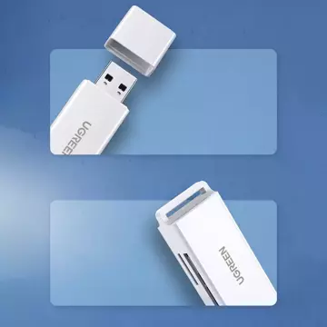 Ugreen портативний кардрідер TF/SD для USB 3.0 чорний (CM104)