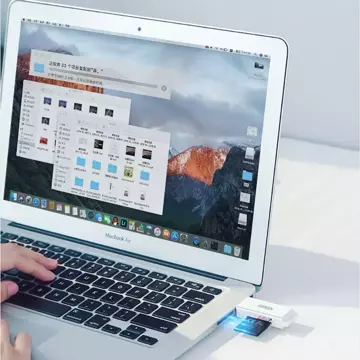 Ugreen портативний кардрідер TF/SD для USB 3.0 чорний (CM104)