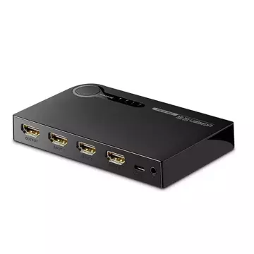 Ugreen Switch Splitter Switch HDMI - 3x HDMI 3D 4K 7,5 Гбіт/с 36 біт на канал чорний (40234)