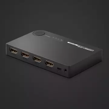 Ugreen Switch Splitter Switch HDMI - 3x HDMI 3D 4K 7,5 Гбіт/с 36 біт на канал чорний (40234)