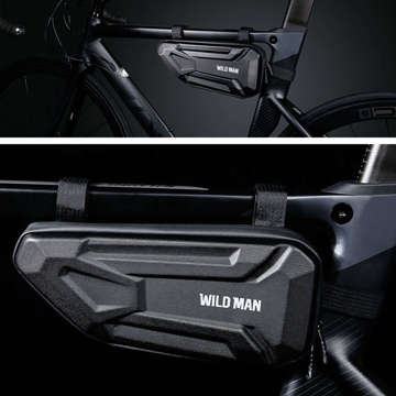 Wildman Hard Shell Bicycle Bag XT4 Сумка-чохол для велосипеда під раму 1.5L Black