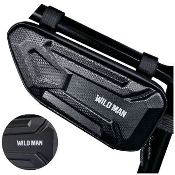 Wildman Hard Shell Bicycle Bag XT4 Сумка-чохол для велосипеда під раму 1.5L Black